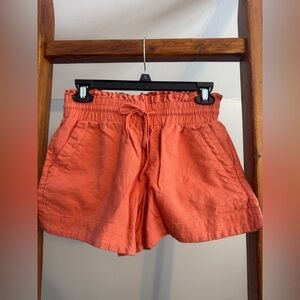 a new day High Waist Coral Shorts